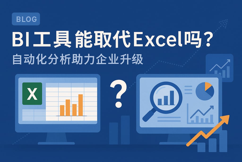 BI工具能取代Excel吗？自动化分析助力企业升级"